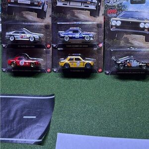 Hot wheels rally racers set silver series Die-Cast Car Collection
